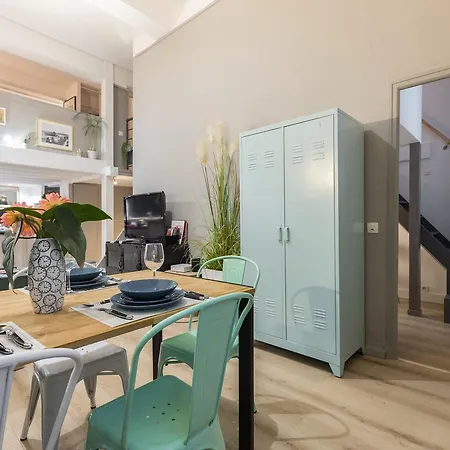 Apartamento Place Vieille - Duplex, Type Loft, 8 Personnes, Calme, Vieux-nice